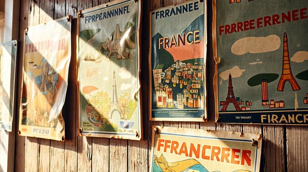 Affiches et posters des villes françaises : célébrer leur identité